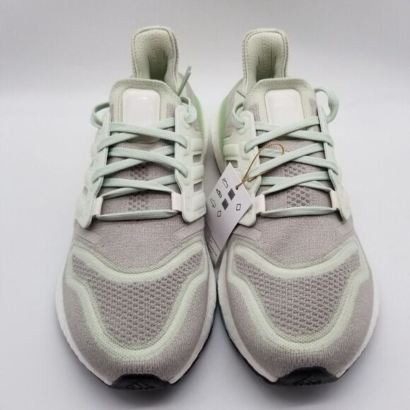 adidas Women's Ultraboost 22 Running Shoes Size 9.5 Gray Mint GY7285 Sneakers - Picture 3 of 7